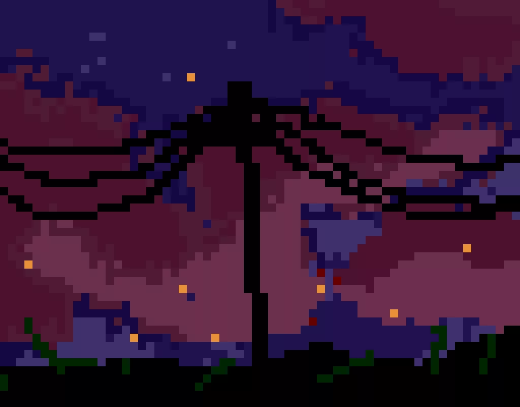 an night in the barren roads