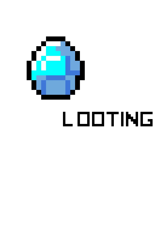 Diamond  minecraft looting