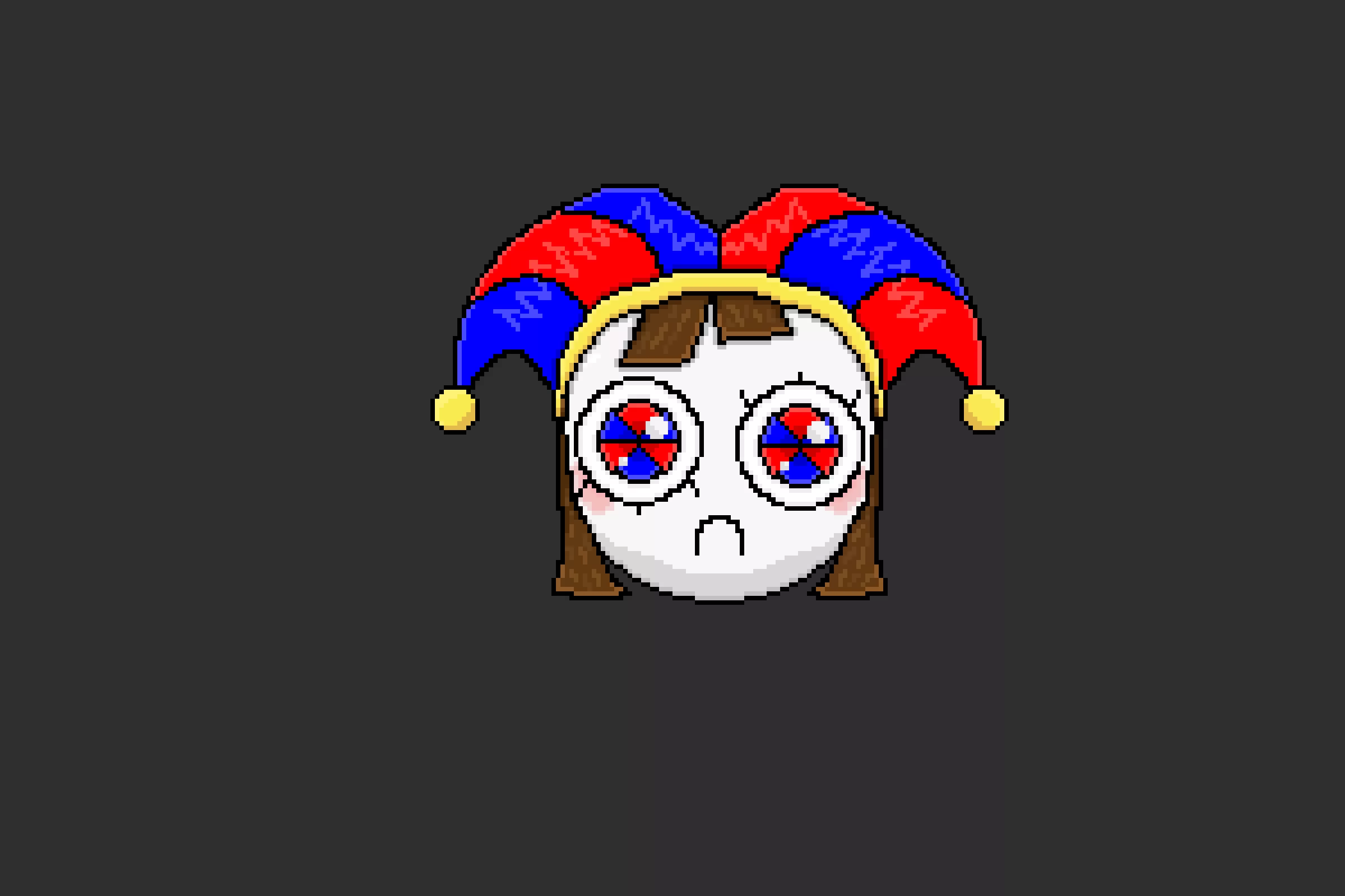 GIANT FLOATING POMNI HEAD (Ep. 9 was so peak)