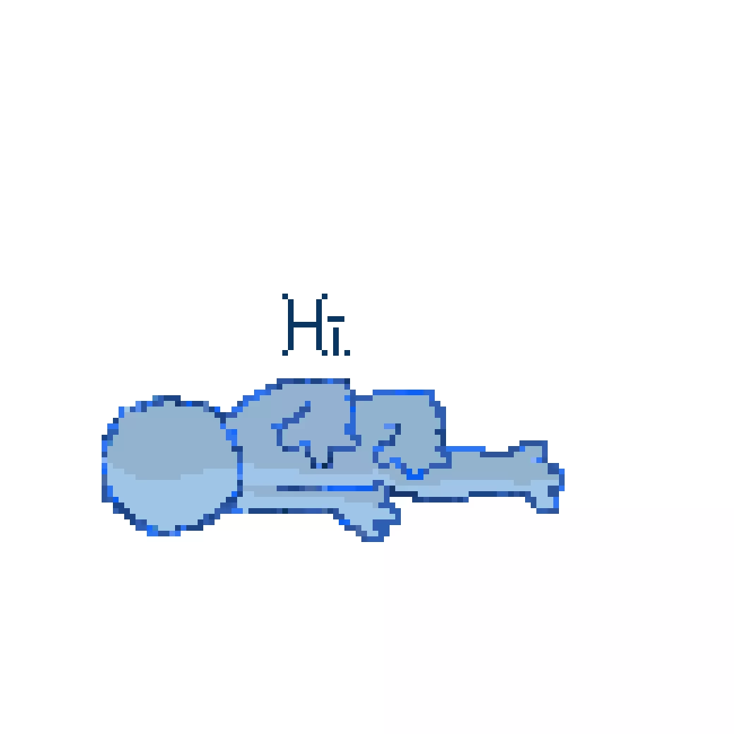 Hi. (this is how I feel right now.)