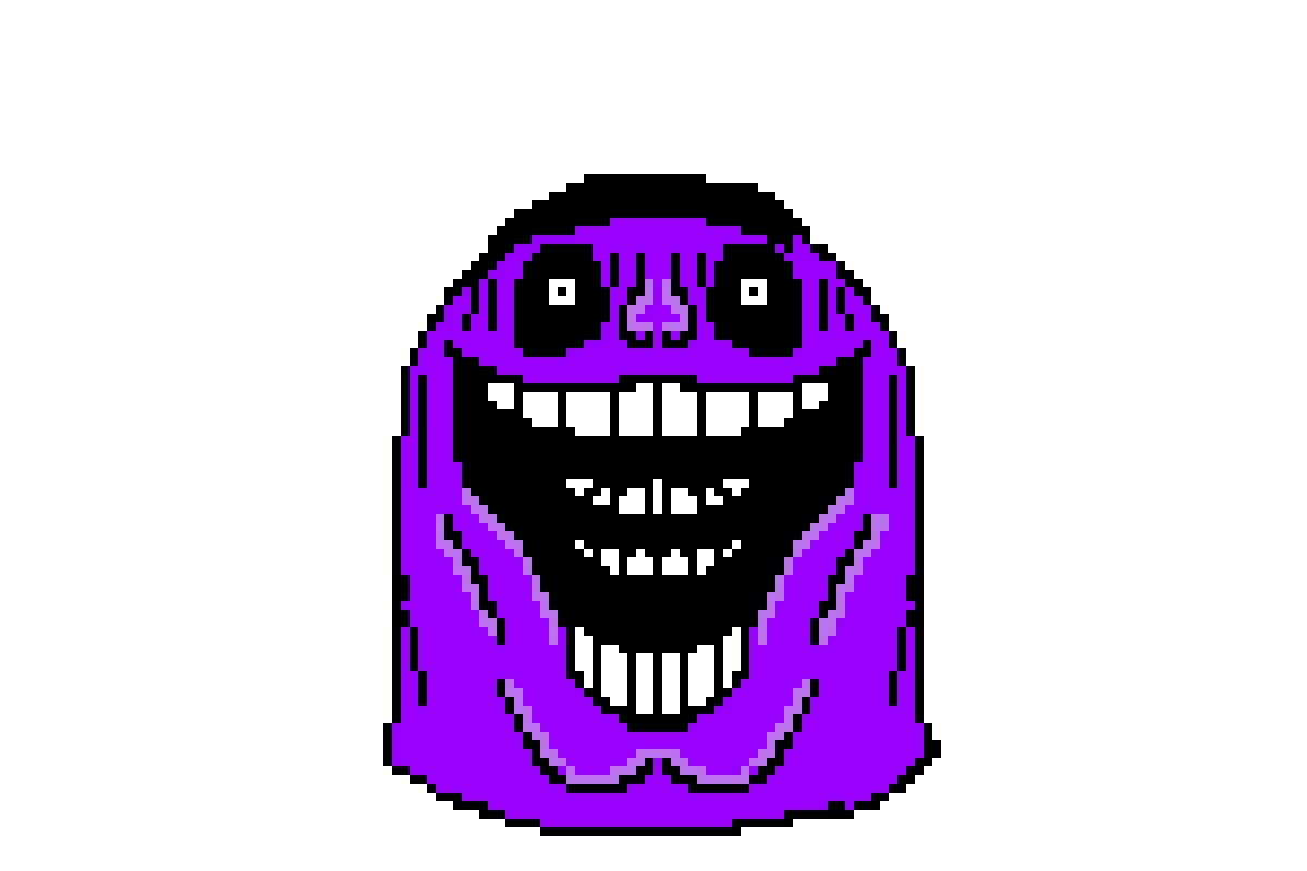 purple peter whos gone insane from family guy