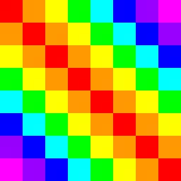 Rainbow Pattern GIF