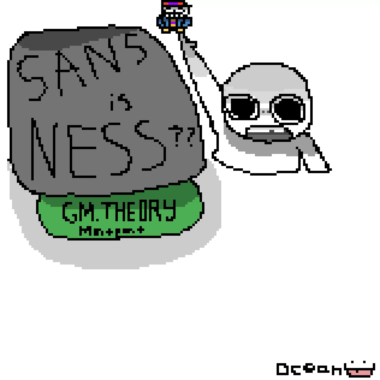 sans is ness unnecessary gasping noise