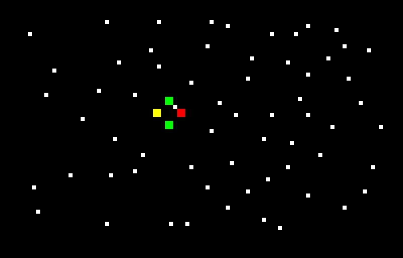 saw something like this in the sky one night and the colored things were spining