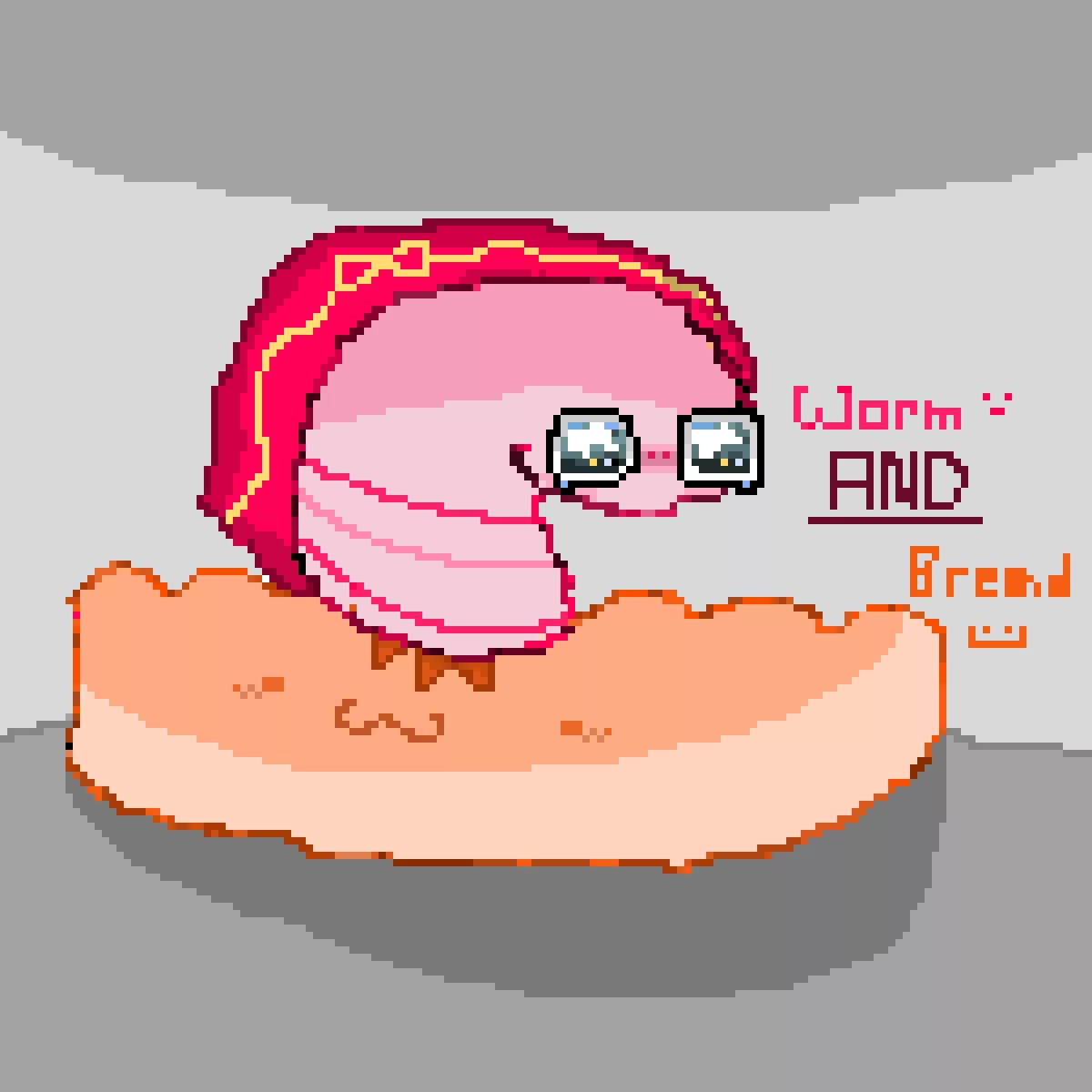 the worm and the bread idk what this is lol
