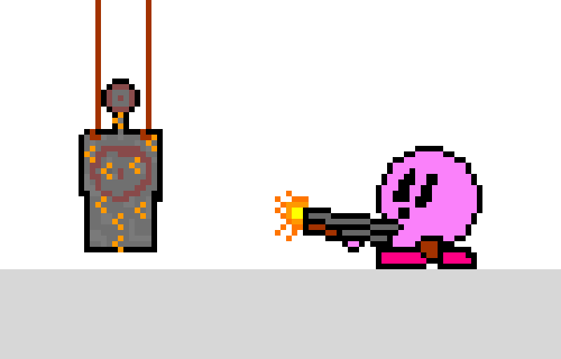 who gave kirby a gun