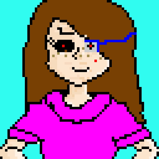 evil cool_rose with robotic eye