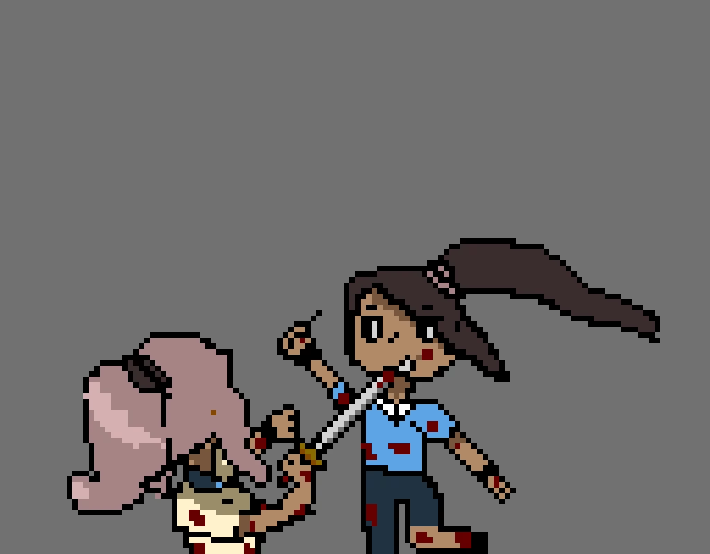 Sister&rsquo;s Fight ( These are great fighters and they are on different teams so they fight)