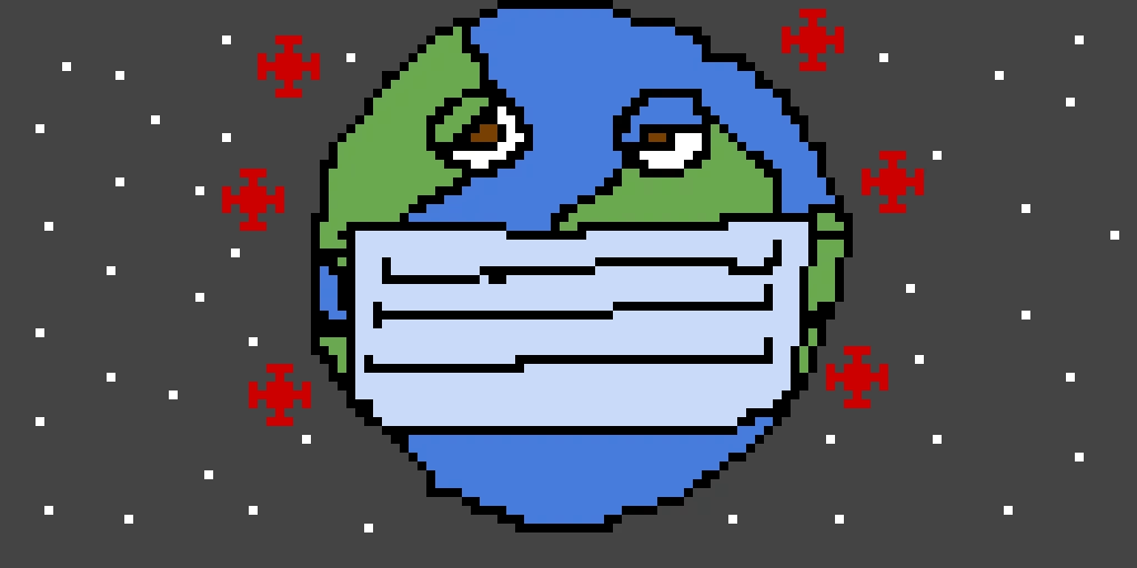 Get well soon earth Covid 19