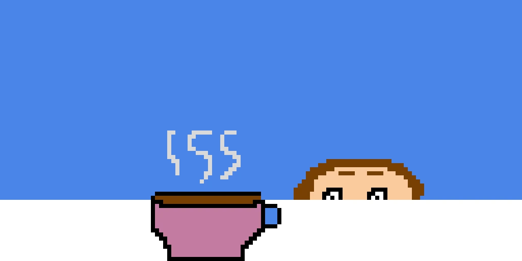 someone looking at hot cholate