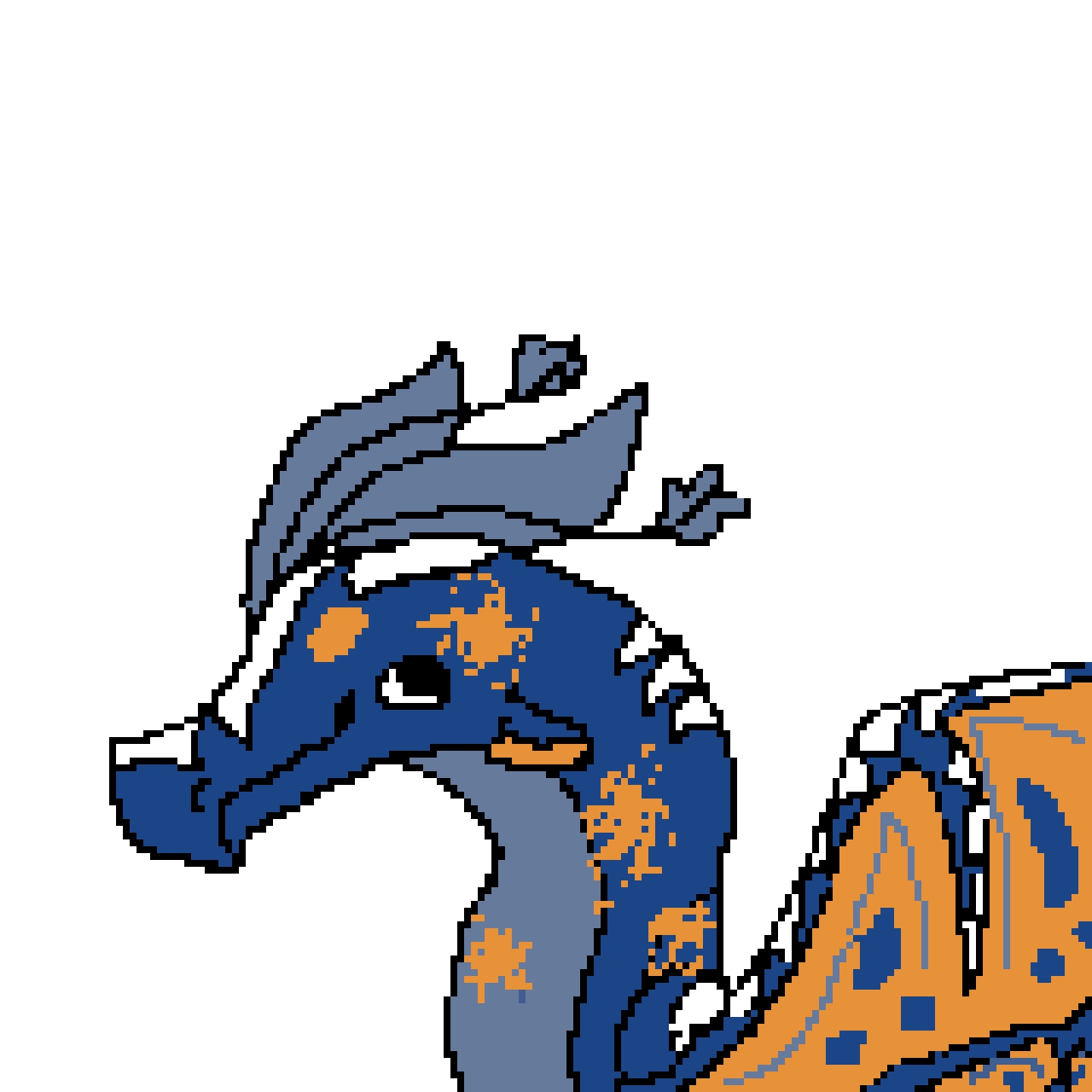 Swordtail from wings of fire, bc none of my art is uploading