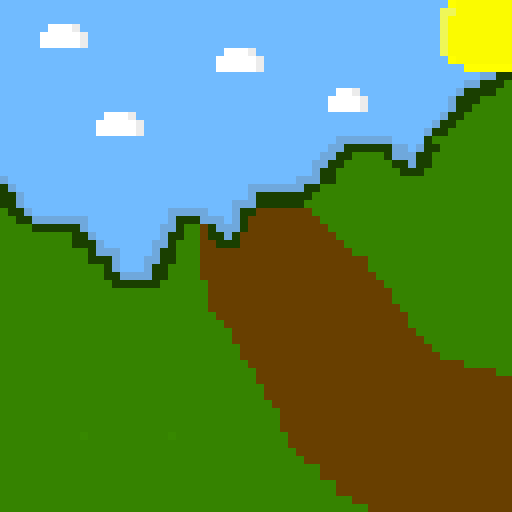 first ever pixel art drawing