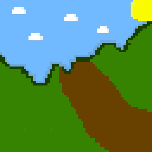 first ever pixel art drawing