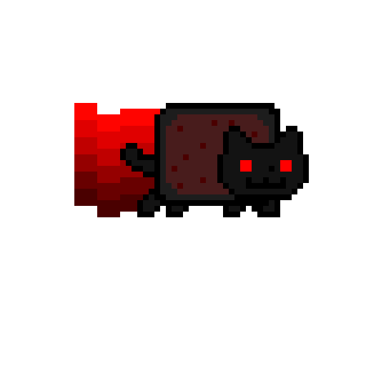 Evil Neon Cat