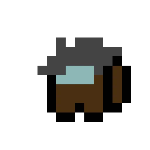 Gray as a mini crewmate