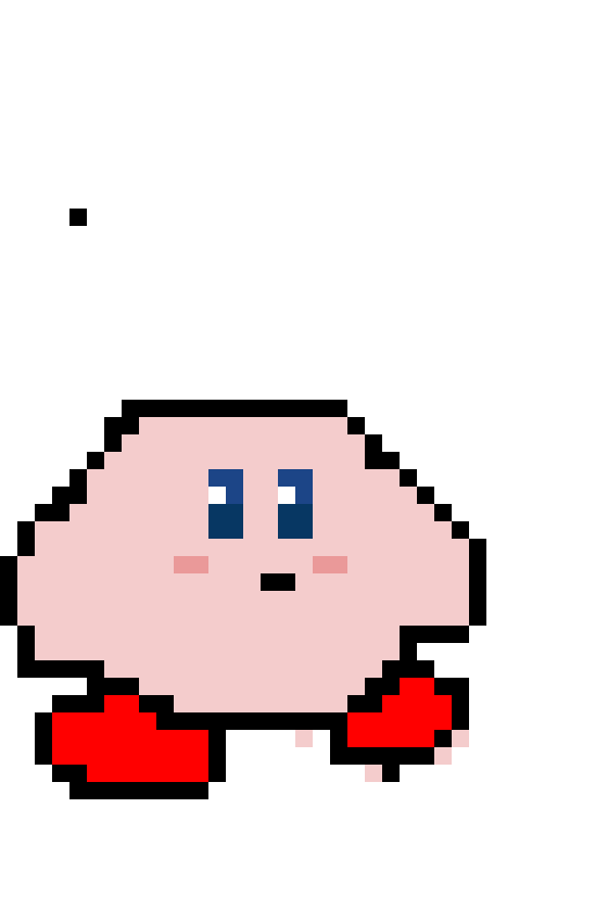 Kirby pixel art