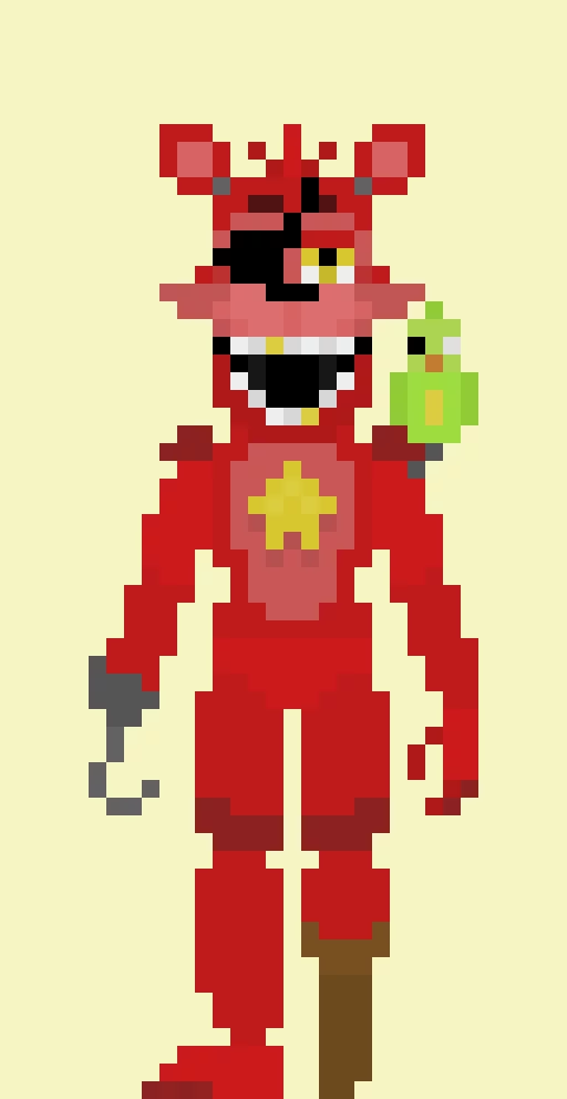 rockstar foxy and parrot