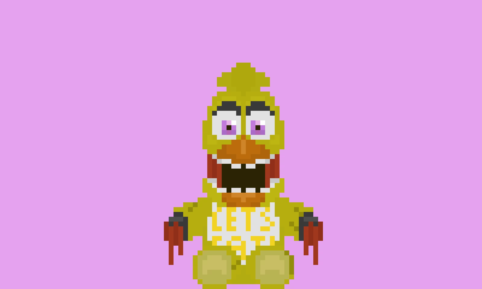 withered chica plush