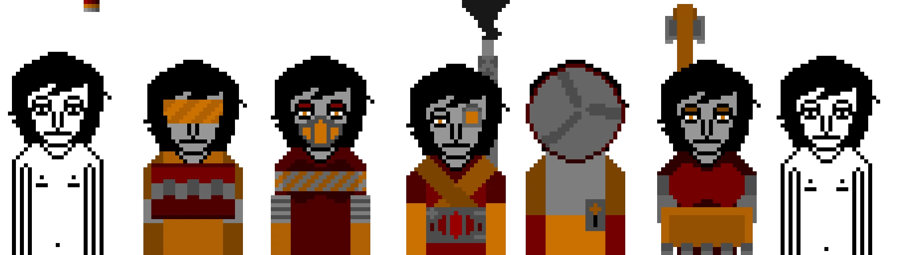 just some construction themed incredibox polos