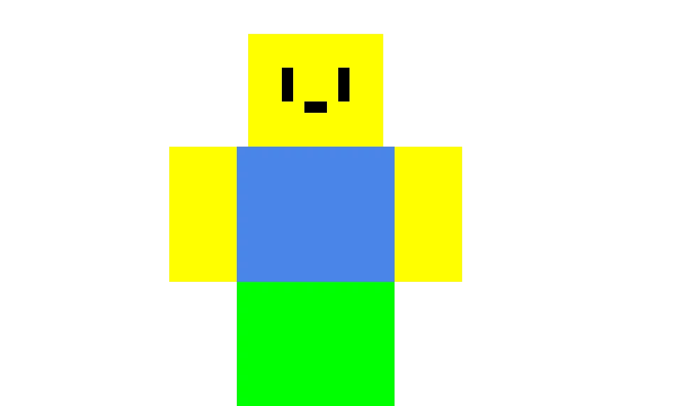 It’s Noob from Roblox!!!!