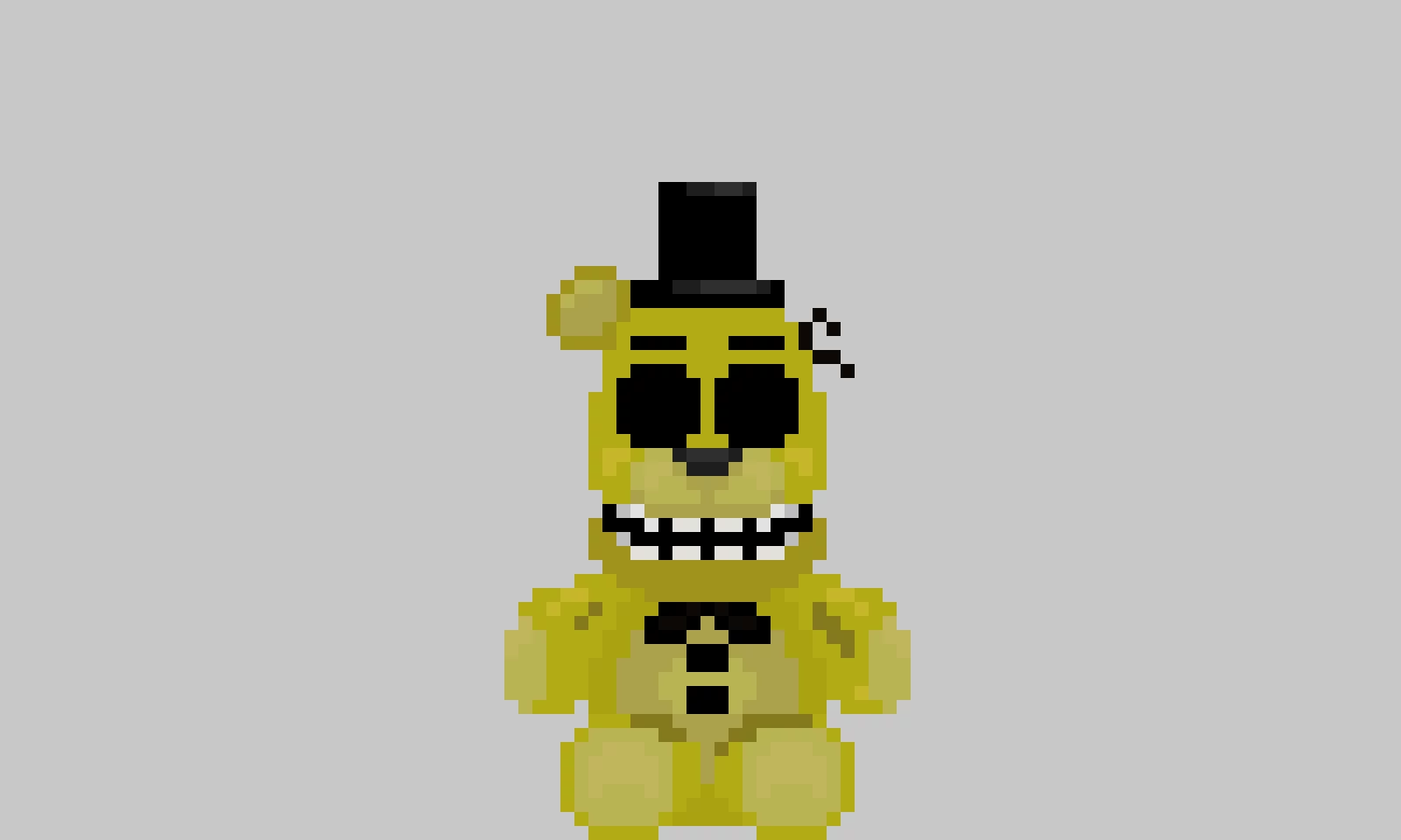 withered golden freddy plush