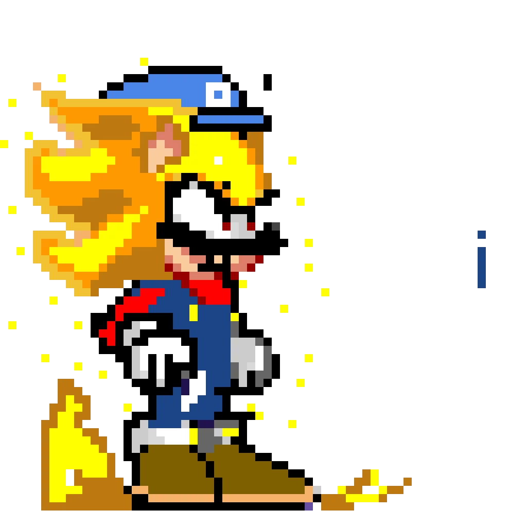 Super Sonic happy for Mario remix