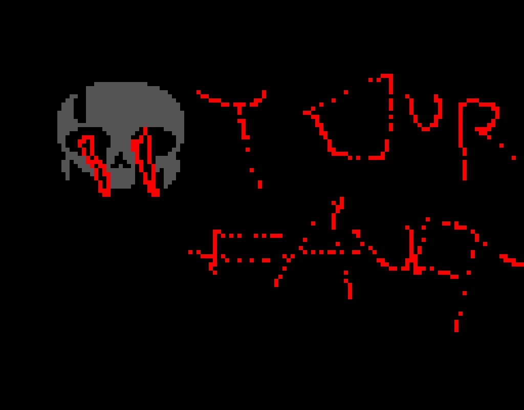 vhs sans angry credits to purlplerabbit