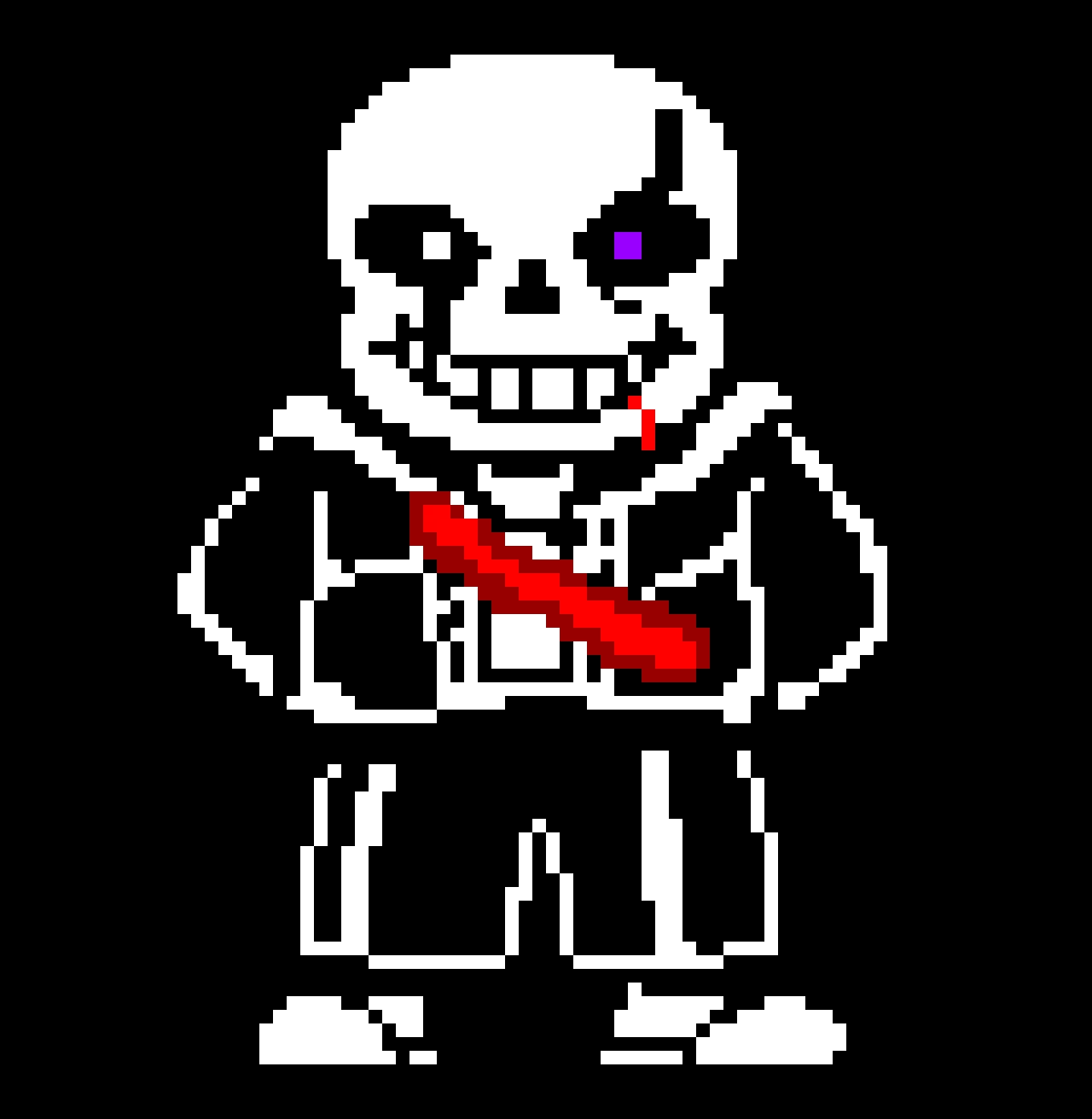sans gaster spirt sprite not mine i got it from dankmaker