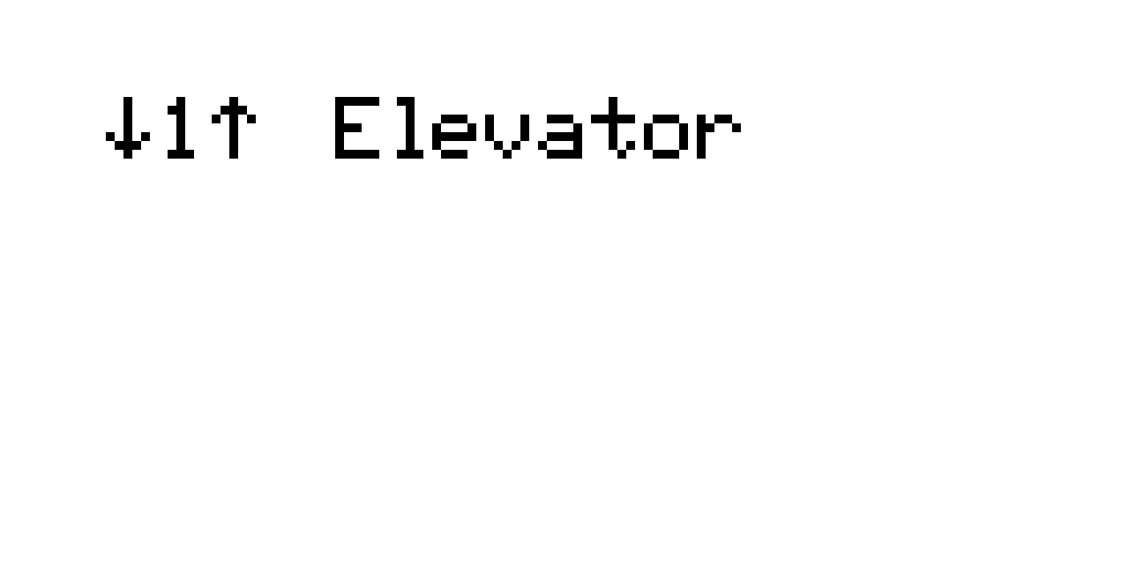 the elevator