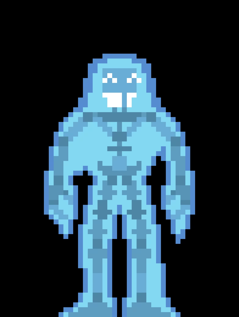 blue blob becoming an animatronic requested by blue blob5