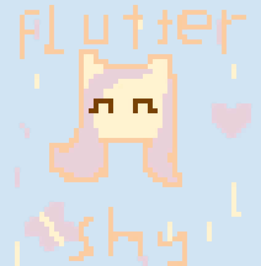 Flutter shy for contest