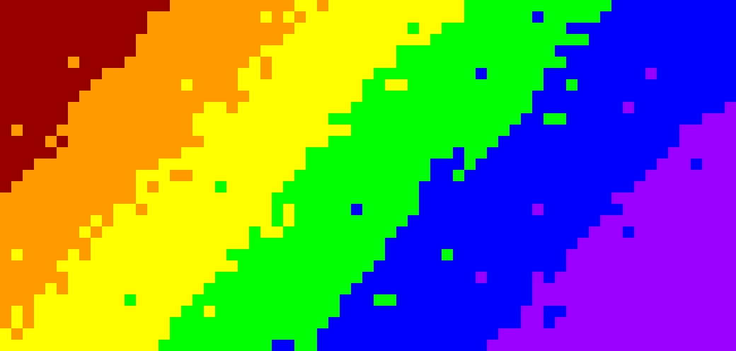 Glitchy Rainbow