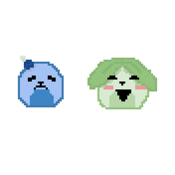 leafy makes a new friend