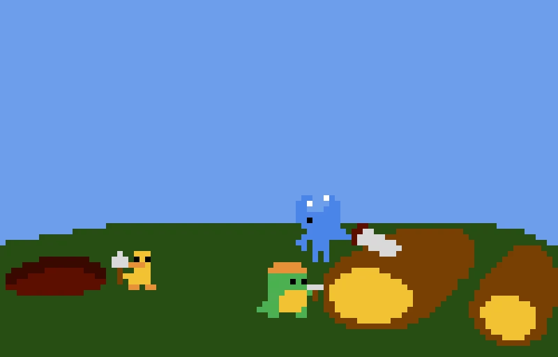 looks like their starting production creds to banna duck pixelated feesh73