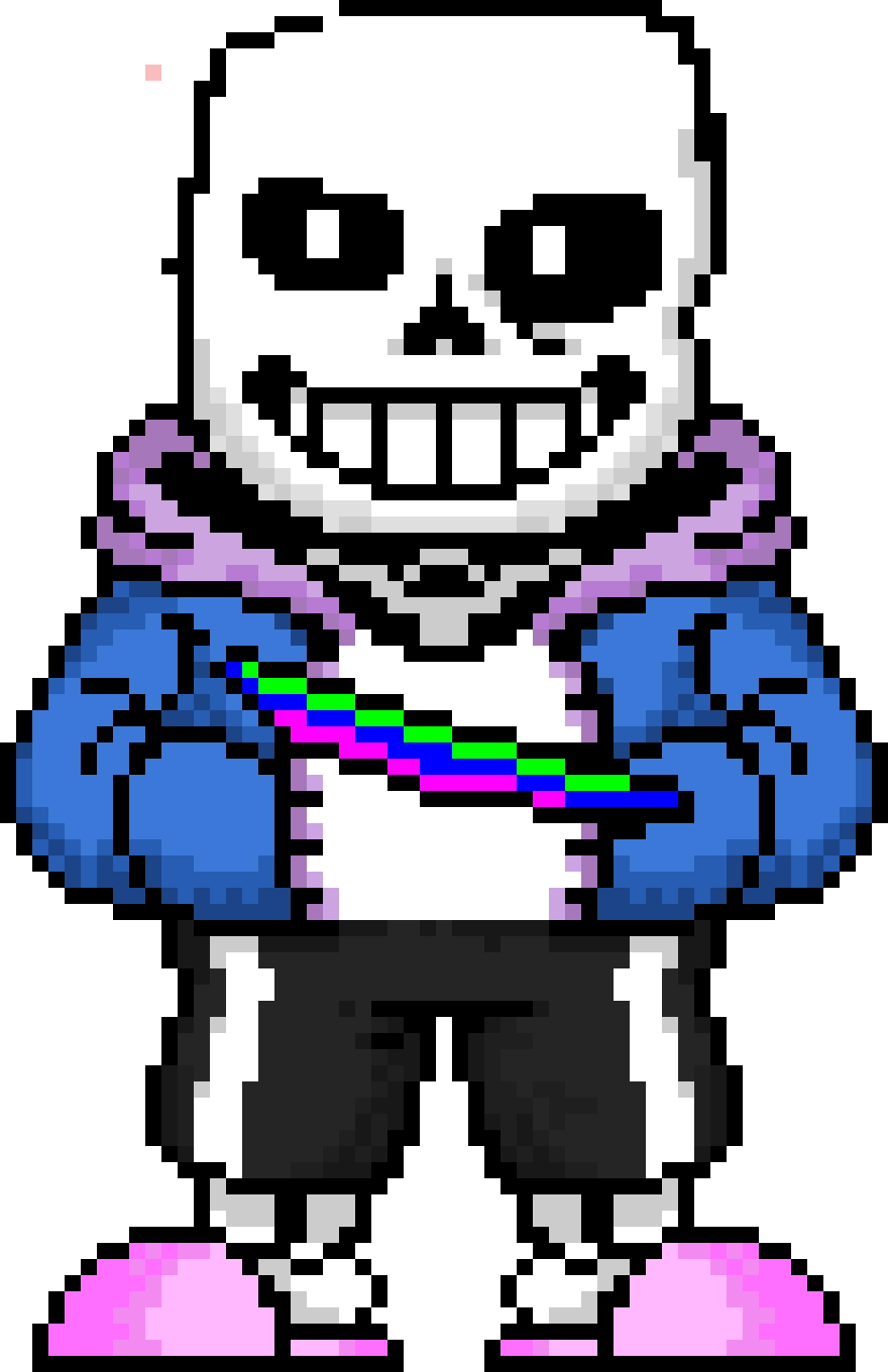 Sans pixel art