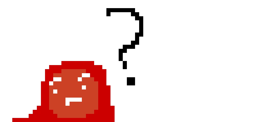 where did red blob go