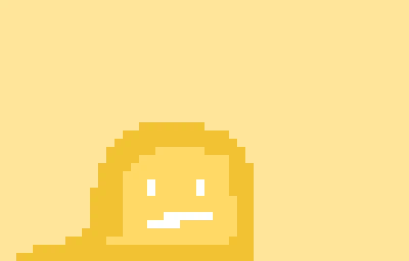 Yellow blob credits to blue blob