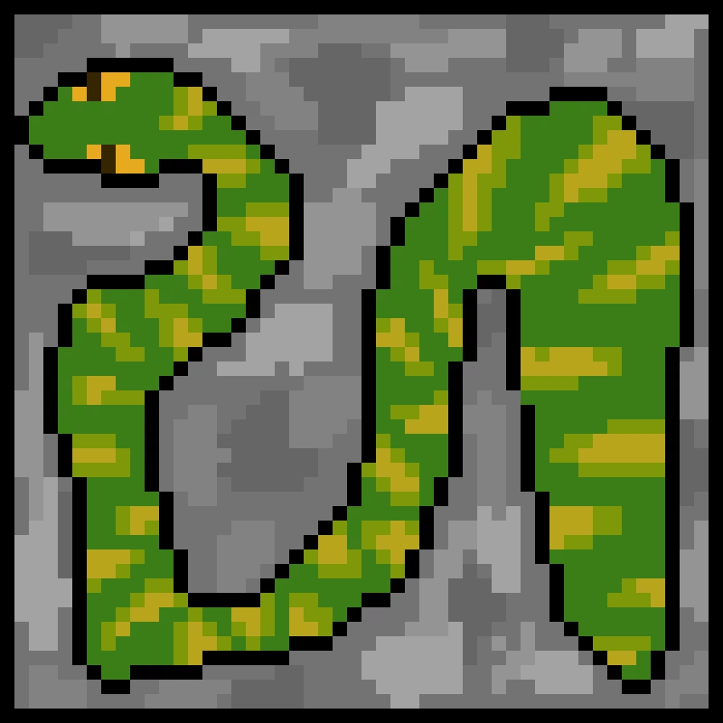 A kinda bad snake
