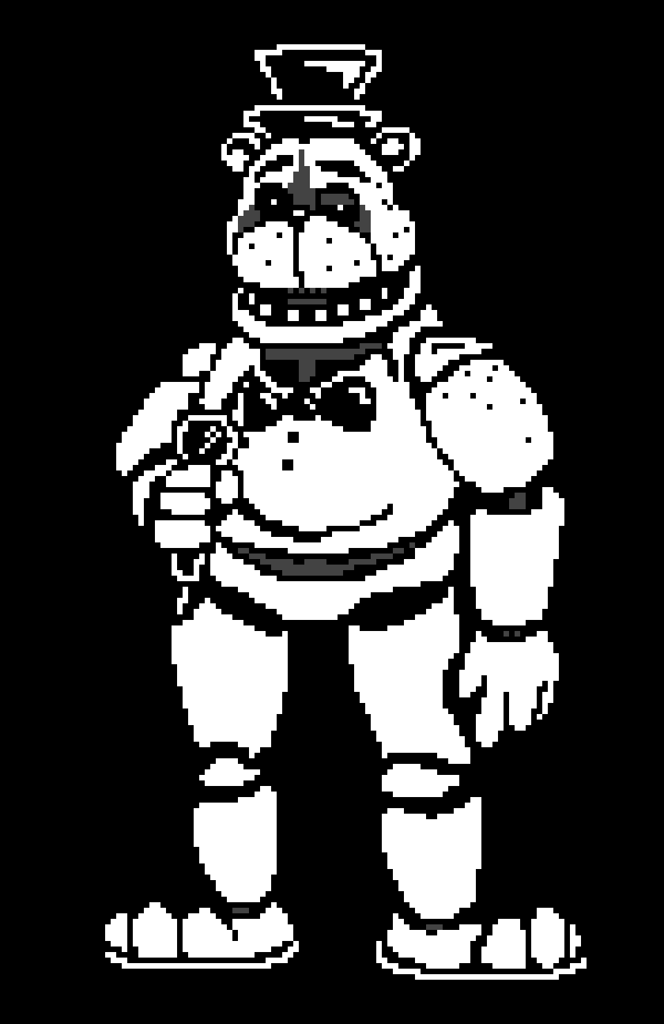 An old animatronic blocks your path!