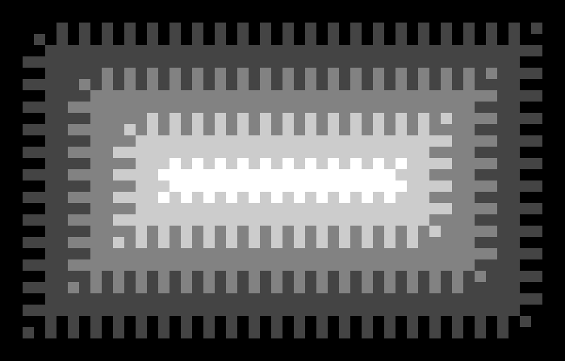 Black, white and gray carpet