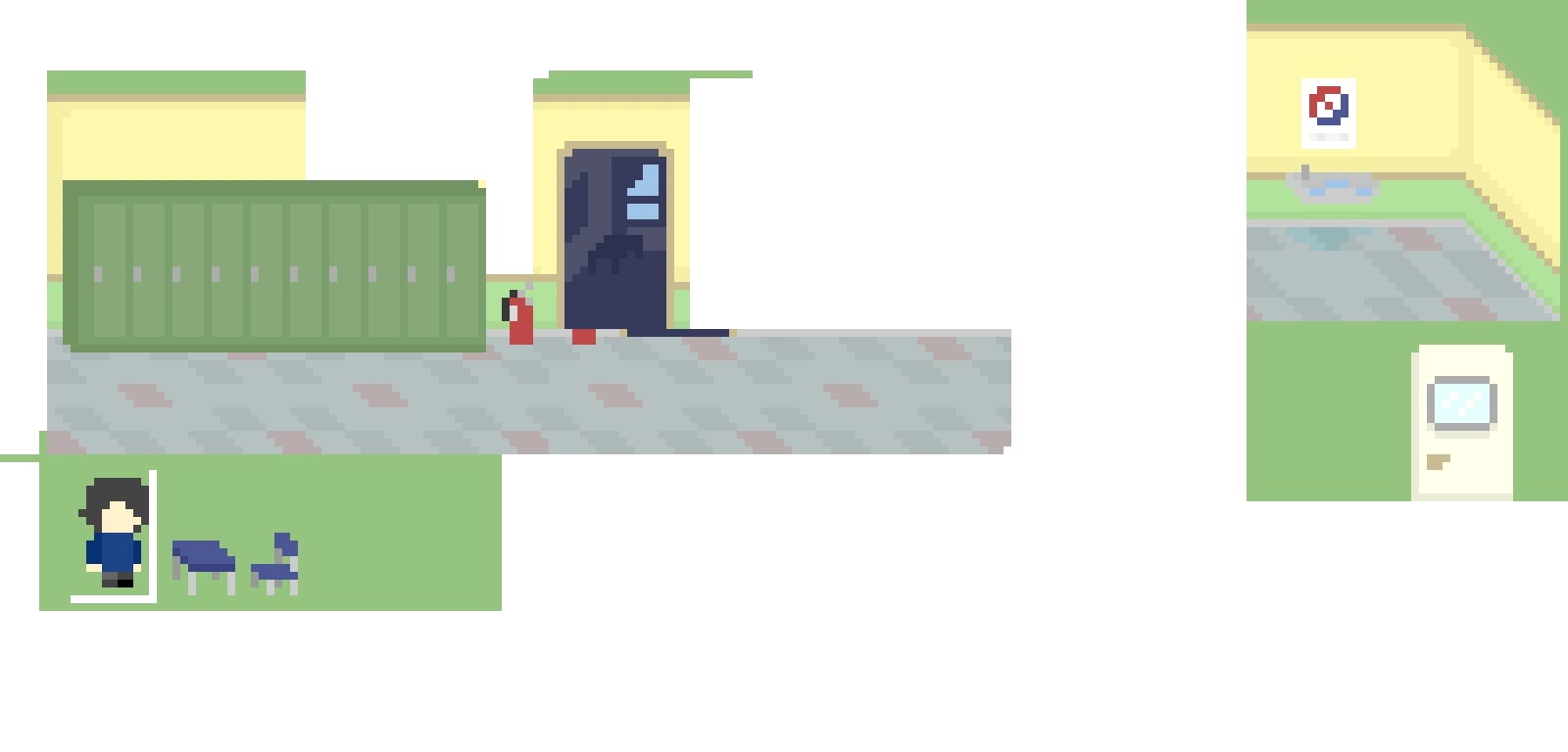 corridor not finished