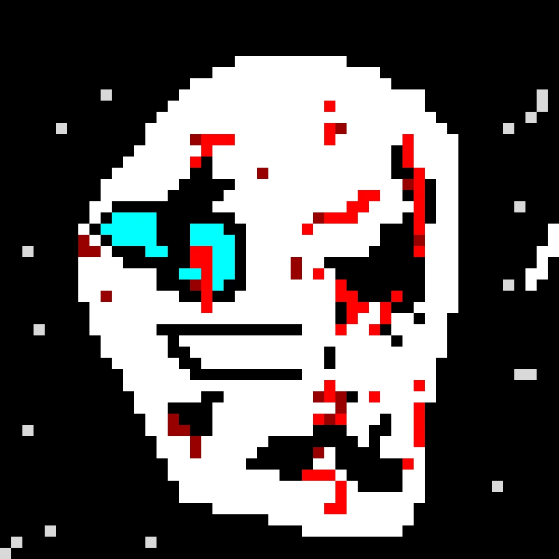 dead sans contest with a sharp jaw line