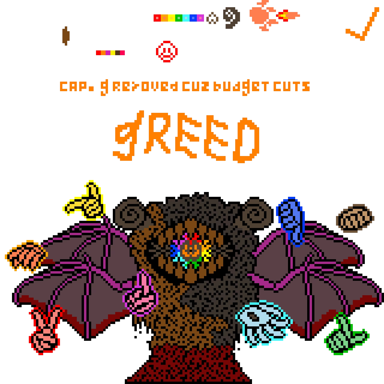 greed refusals 3dust