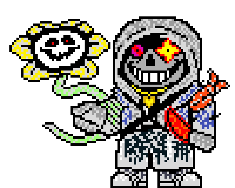 hardmode dusttale but i fix he mouf