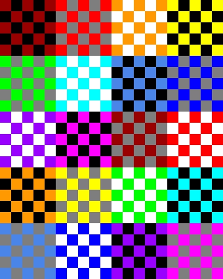 I think that I accidentally just made 20 chessboards :q