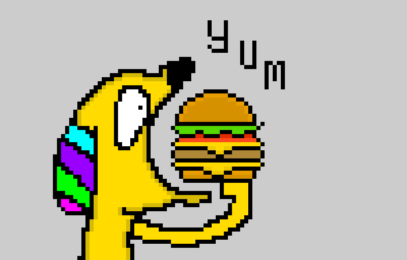 WHERE DID MY BURGER GO?!