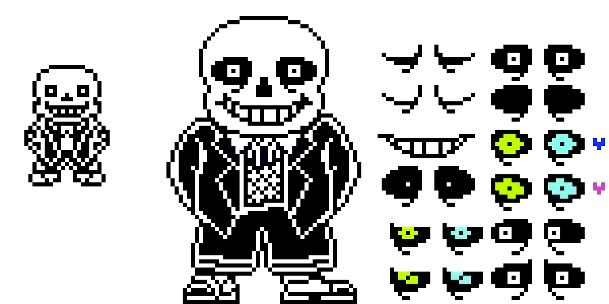 battle sprite DOKITALE SANS