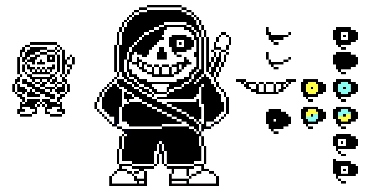 battle sprite underdarkness sans