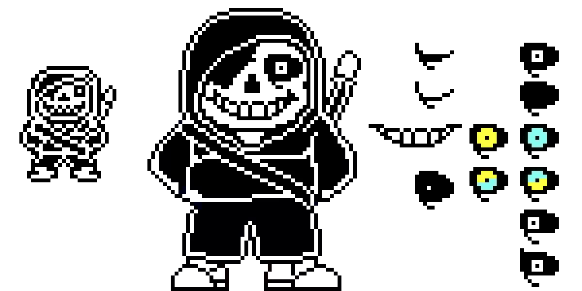 battle sprite underdarkness sans
