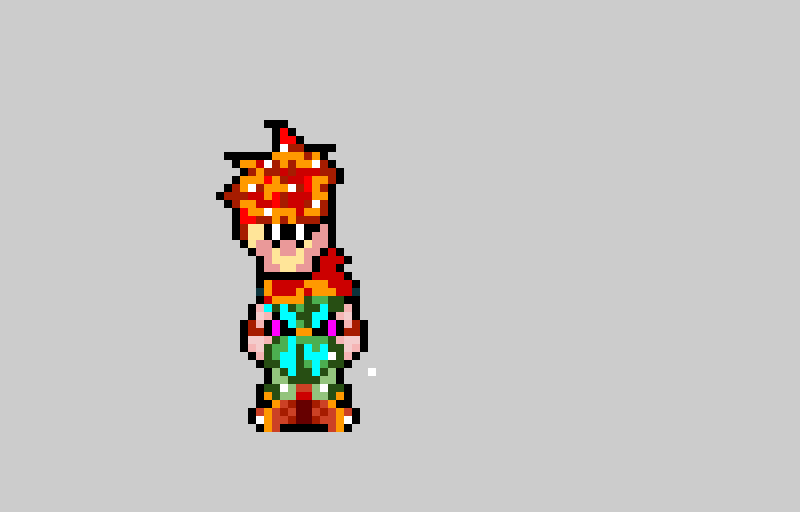 Chrono from Chrono trigger from a picture